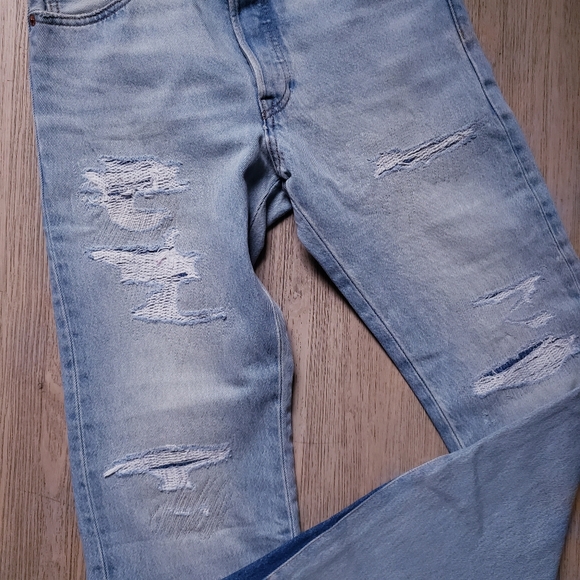Levi's® Premium NWOT 501® '54 Original Fit Customized Men's Jeans - 29/32 - Picture 7 of 14